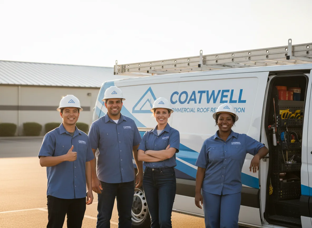 Commercial roof coating company in Andes, NY